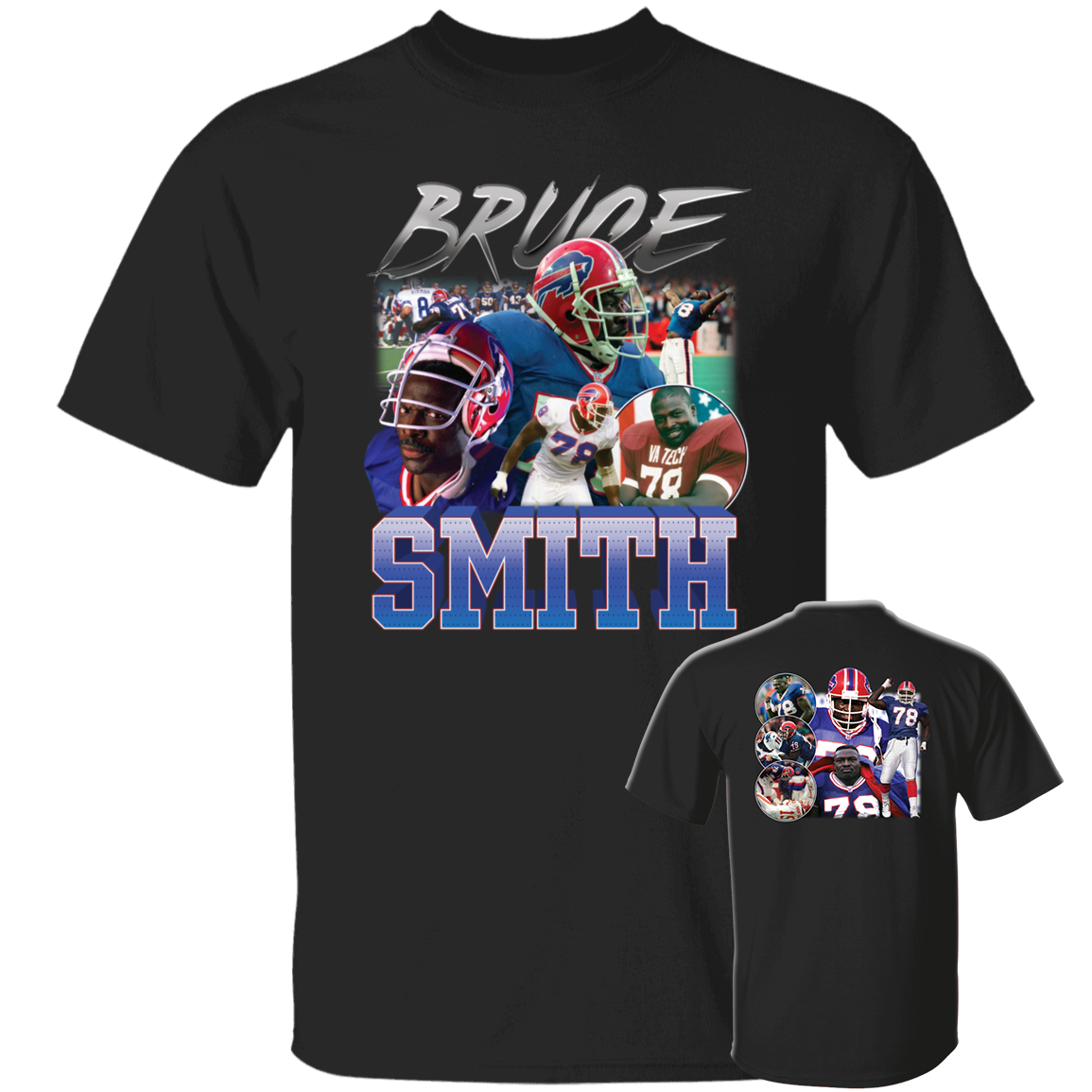 [Front + Back] Bruce Smith Bruce Smith Shirt