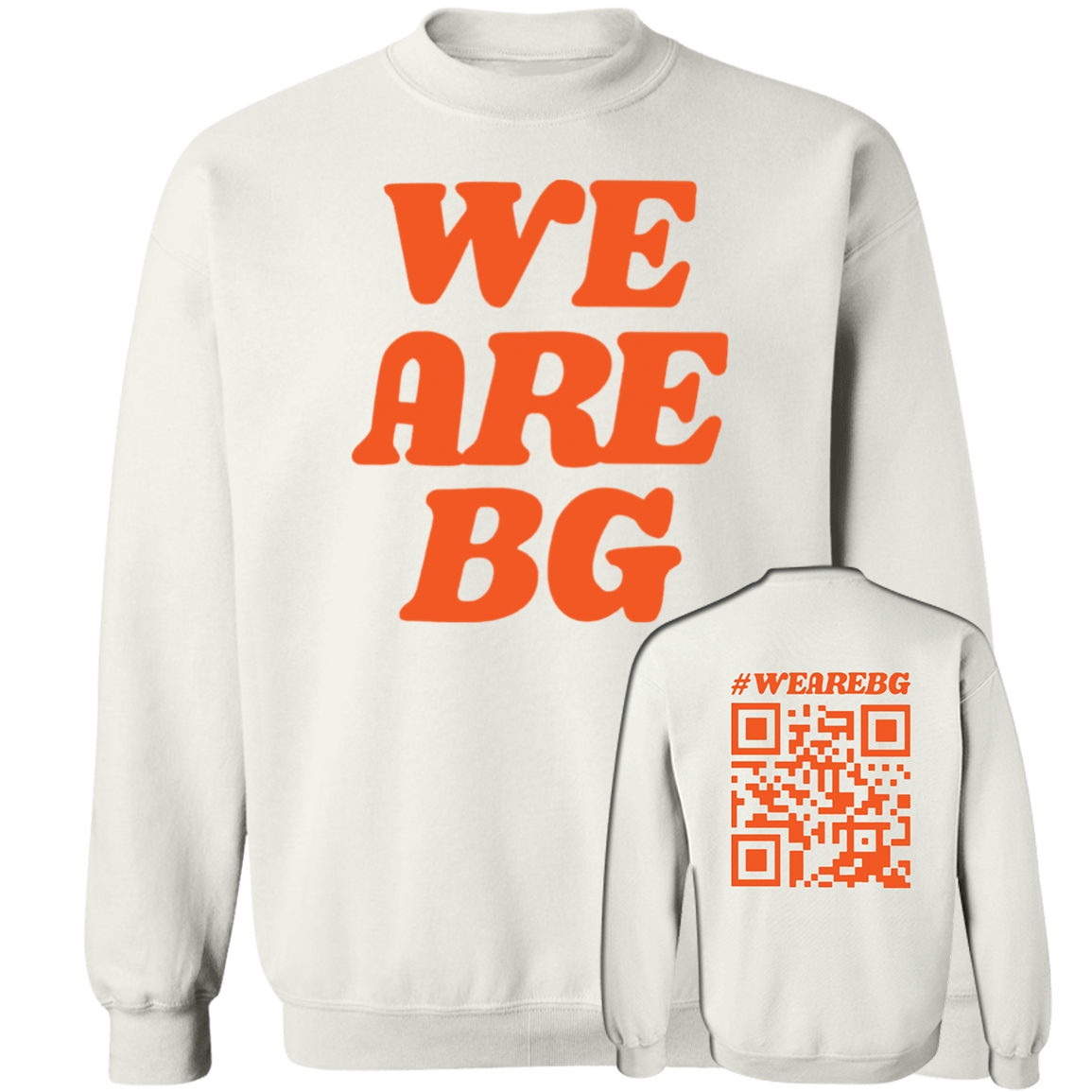[Front + Back] Celtics We Are BG Sweatshirt