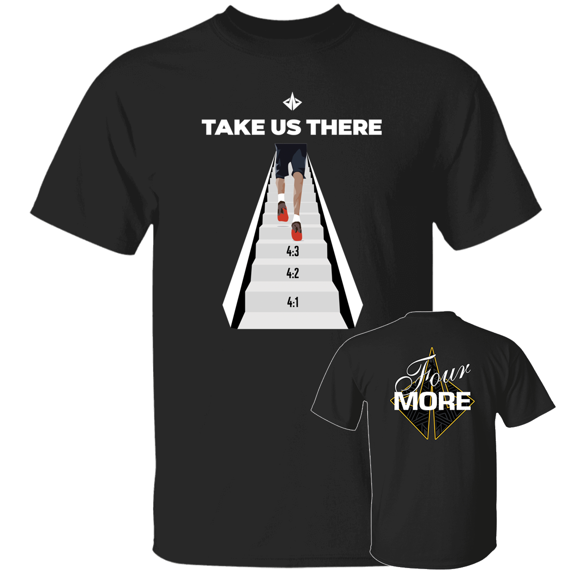 [Front + Back] Jimmy Butler Take Us There Four More Shirt