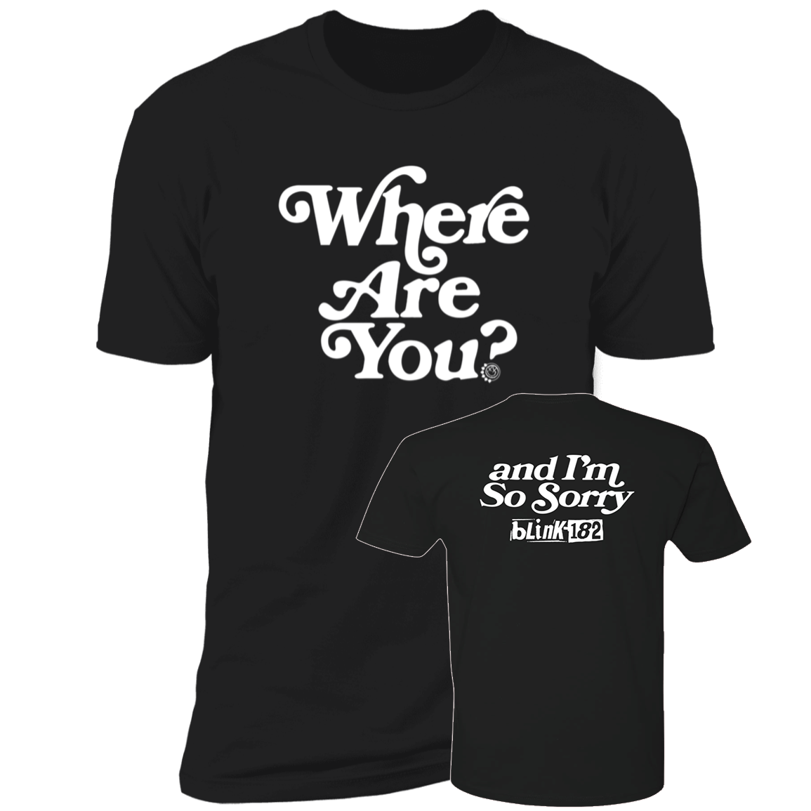 [Front + Back] Blink-182 Rock Premium SS T-Shirt