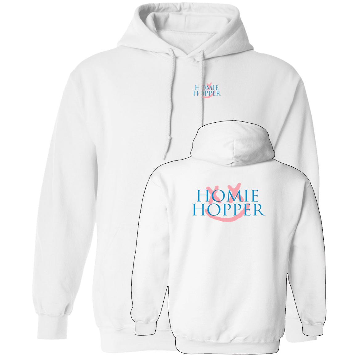 [Front + Back] Homie Hopper Hoodie
