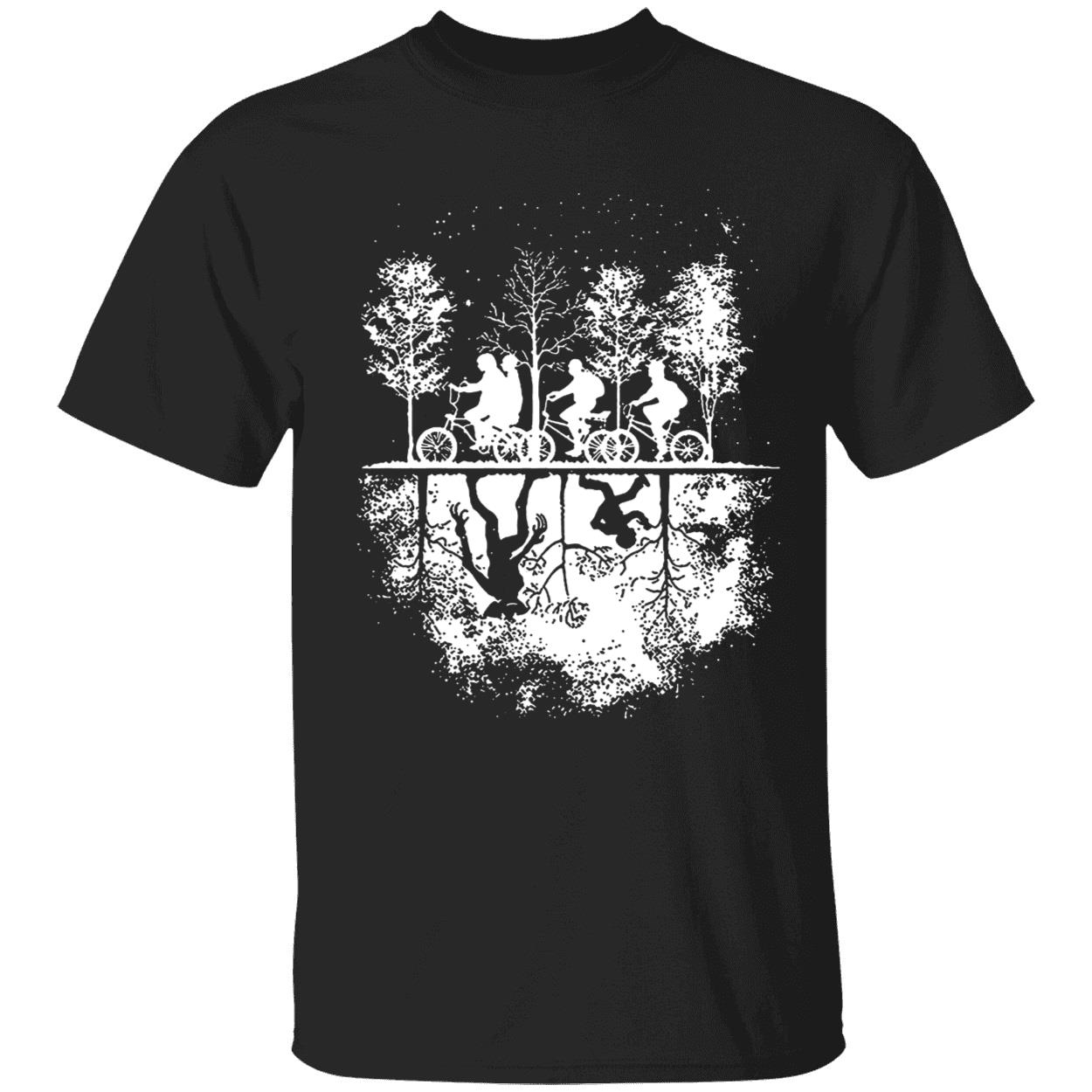 Upside Down World Stranger Things Tree Shirt