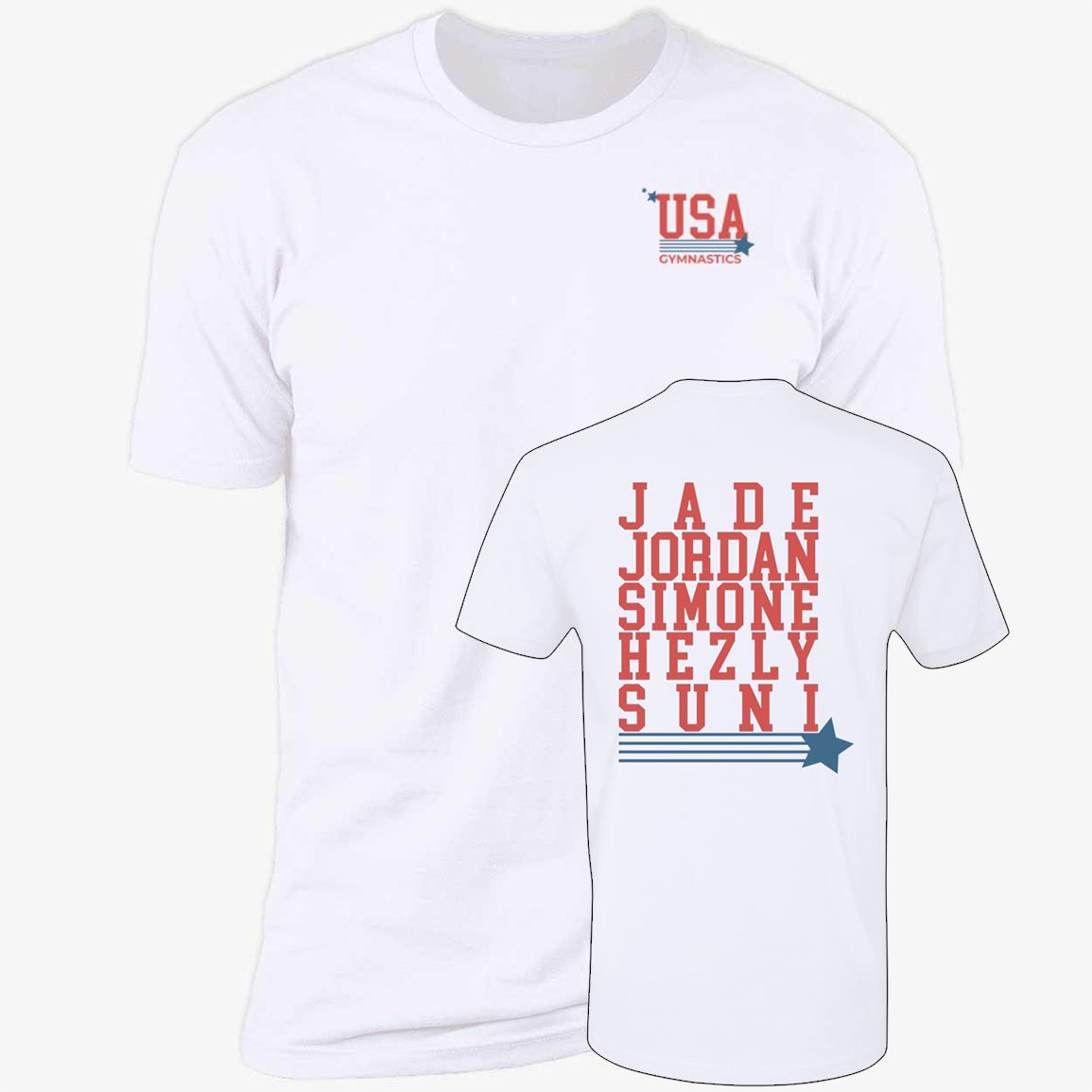 Usa Gymnastics Summer Games Jade Jordan Simone Hezly Suni Shirt6.png