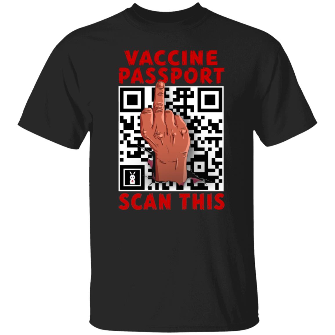 Vaccine Passport Scan This Shirt