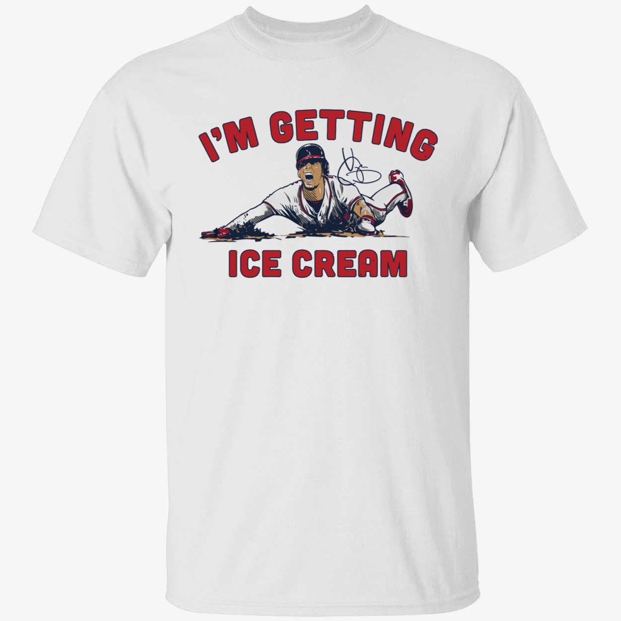 Vaughn Grissom I'm Getting Ice Cream Shirt
