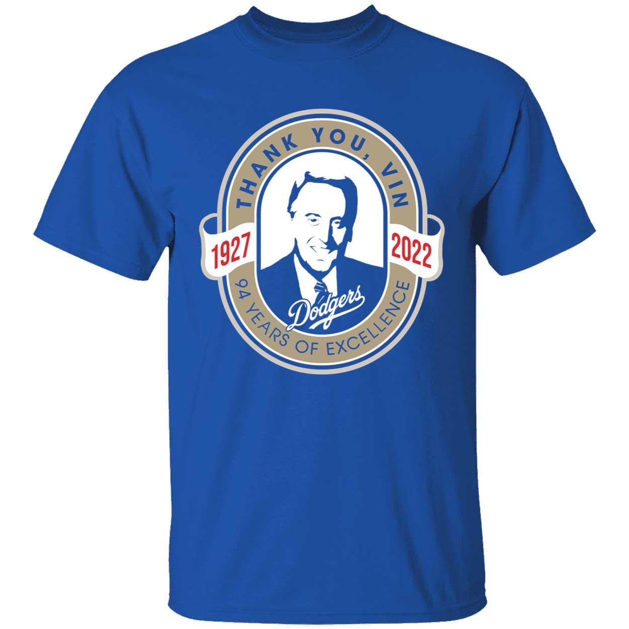 Vin Scully - Thank You Vin 94 Years Of Excellent Shirt