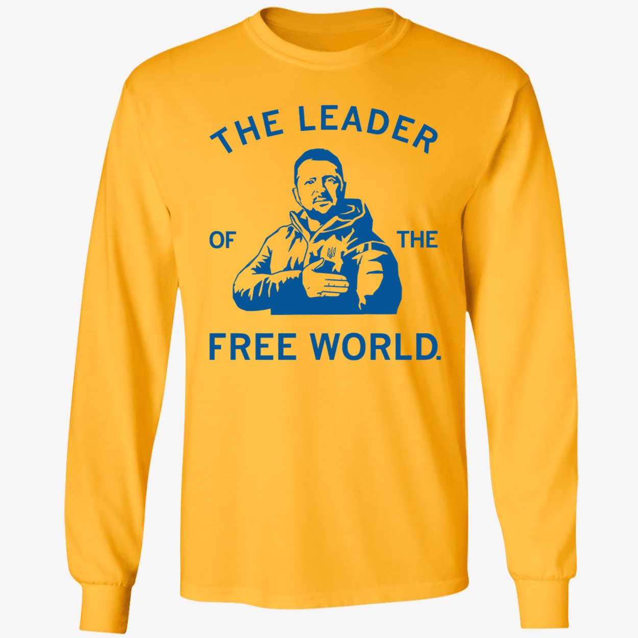 Volodymyr Zelenskyy Leader Of The Free World Shirt 4 1.jpg