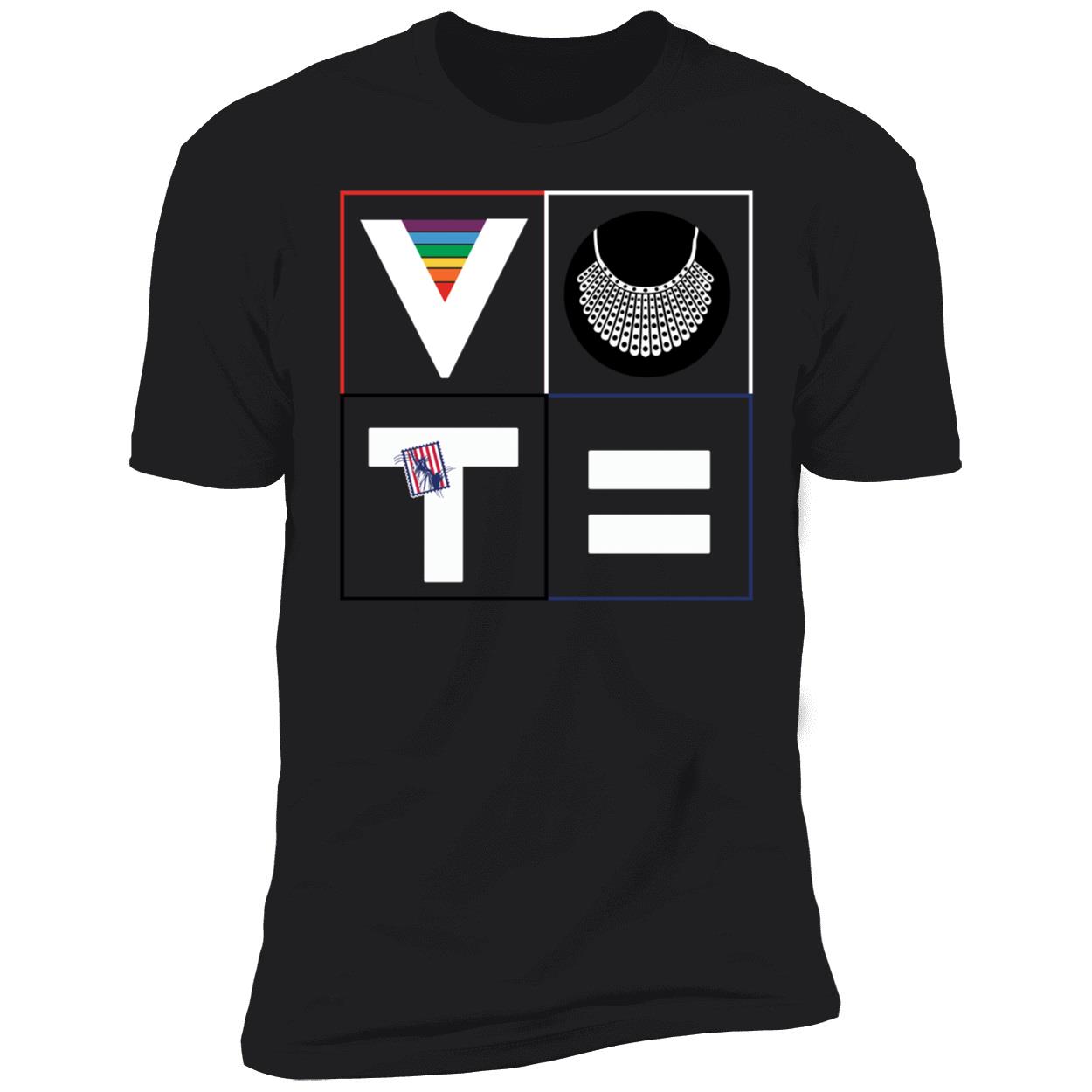 Vote RBG Premium SS T-Shirt