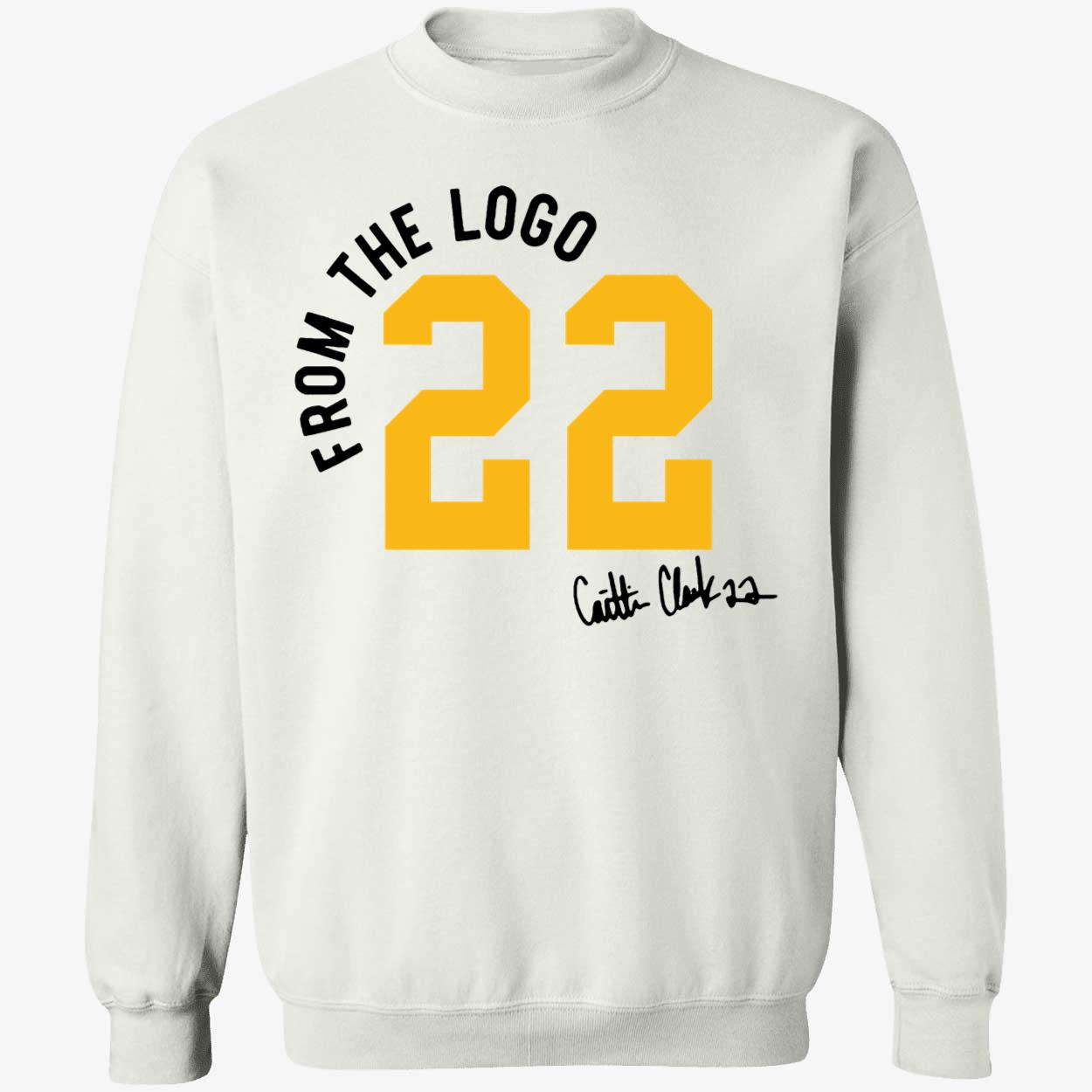 WHite Caitlin Clark From The Logo 22 Shirt 3 1.jpg