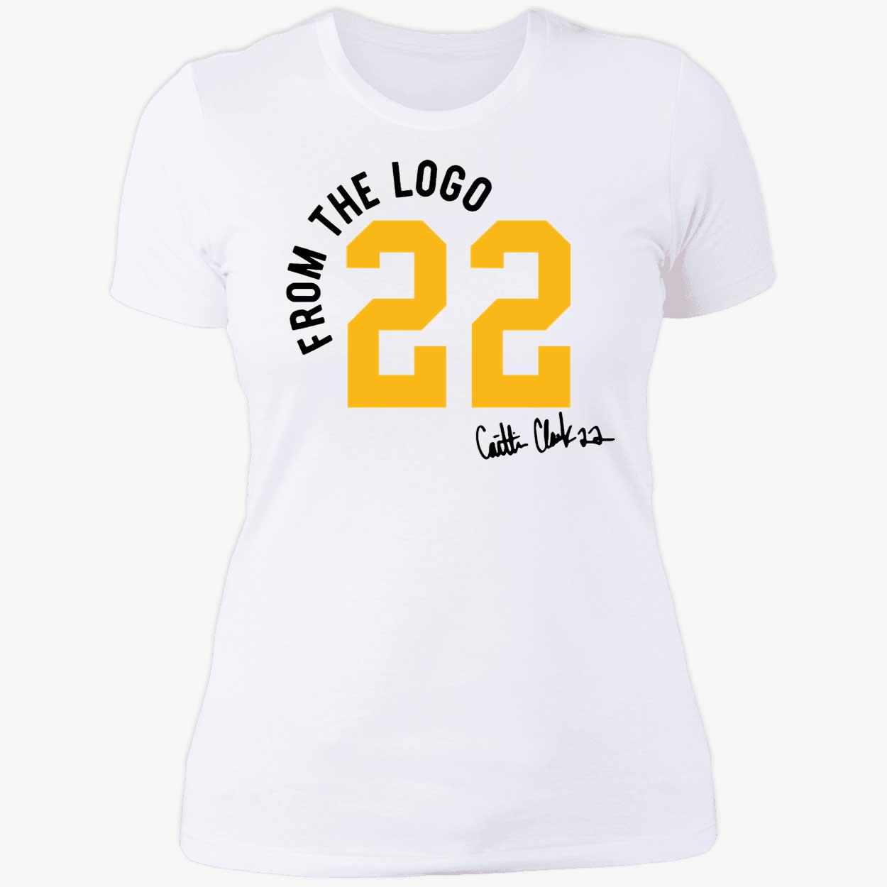 WHite Caitlin Clark From The Logo 22 Shirt 6 1.jpg