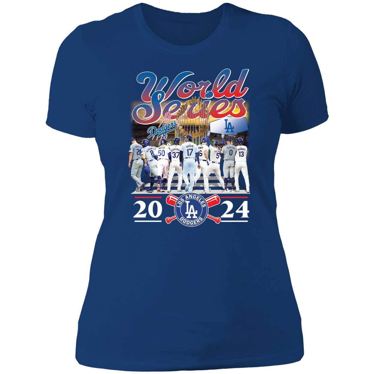 World Series 2024 National Champions Los Angeles Dodgers Shirt 6 1.jpg