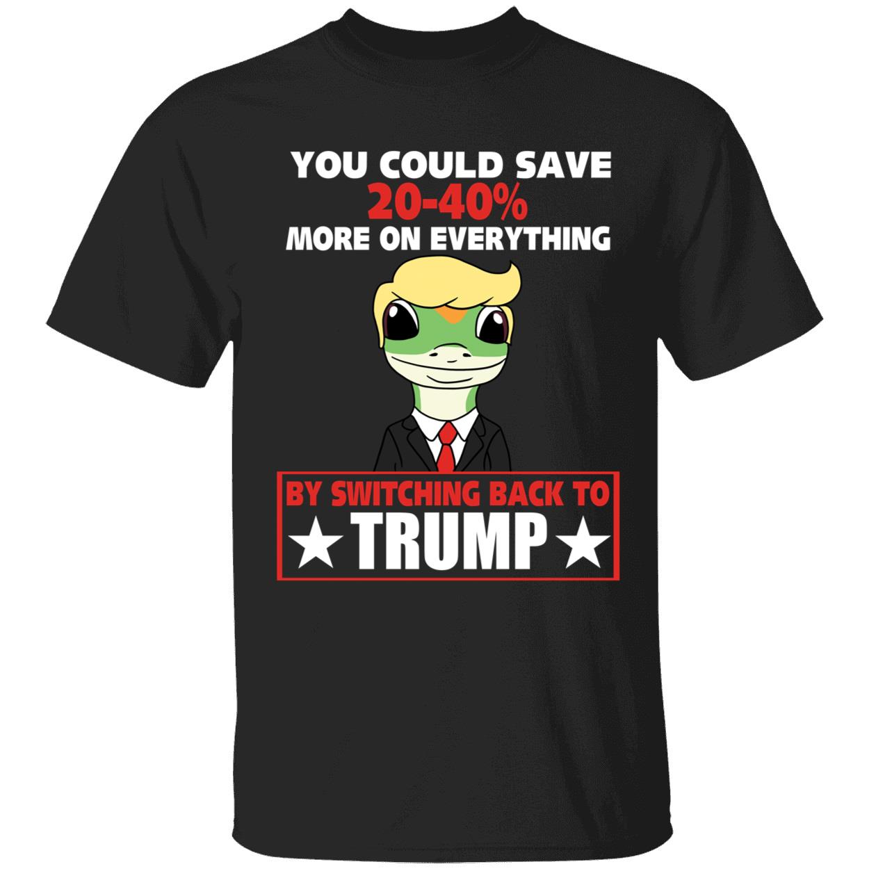 You Could Save 20-40% More On Everything By Switching Back To Trump