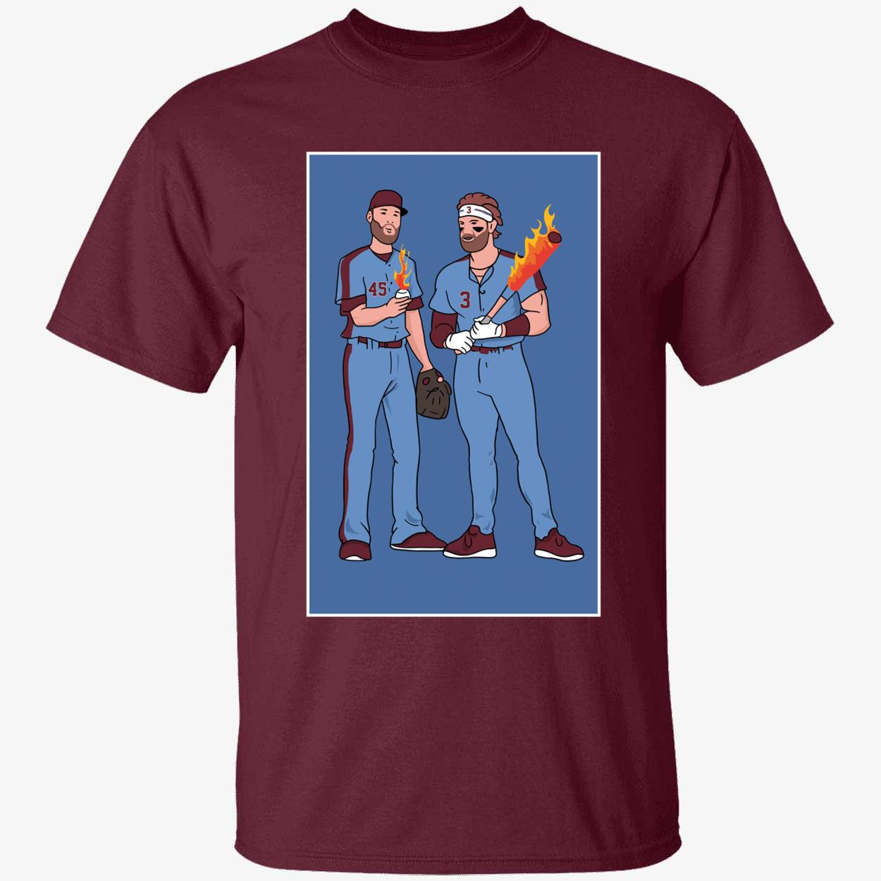 Zack Wheeler And Bryce Harper Shirt