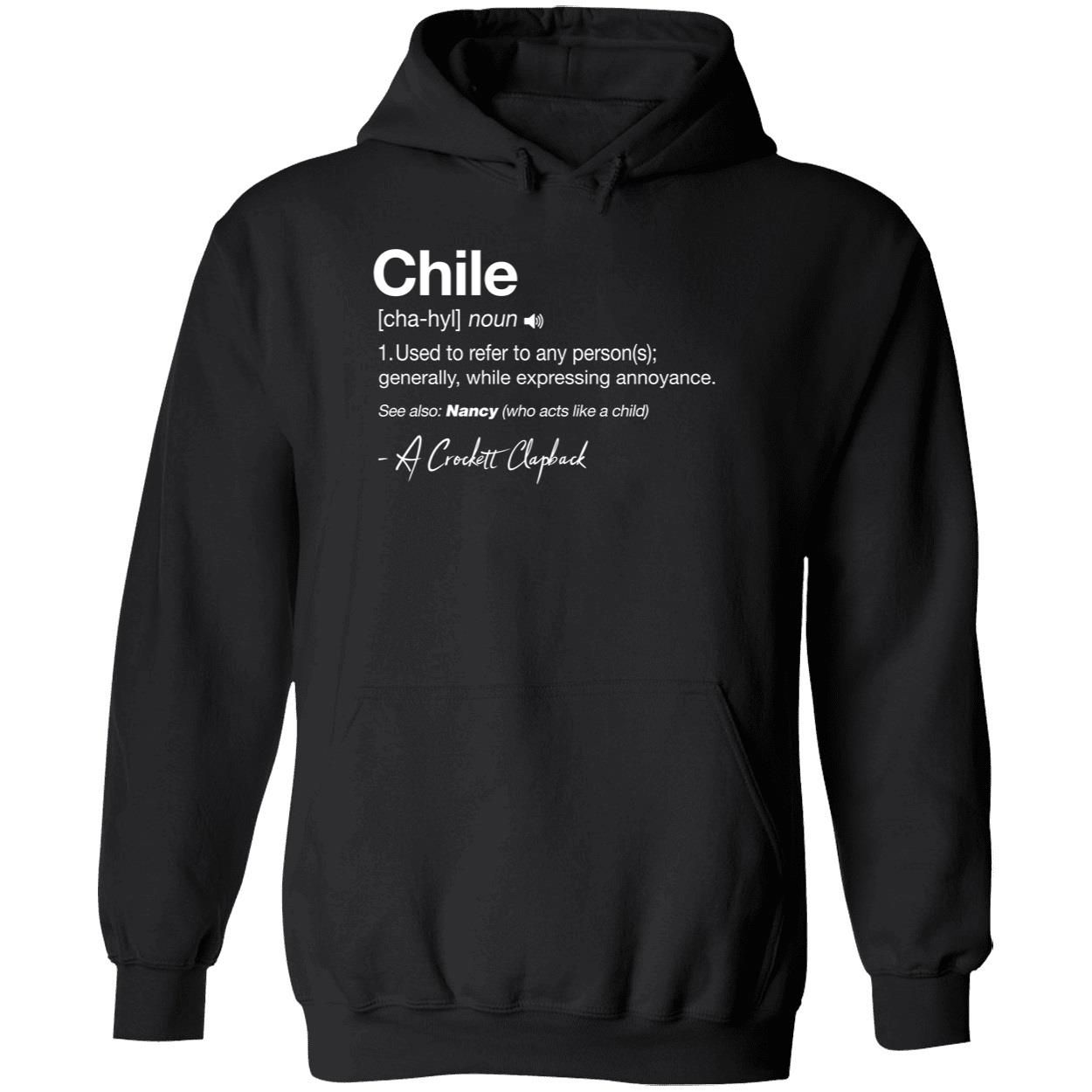 black Chile Noun Used To Refer To Any Person Generally A Crockett Clapback Shirt 2 1.jpg