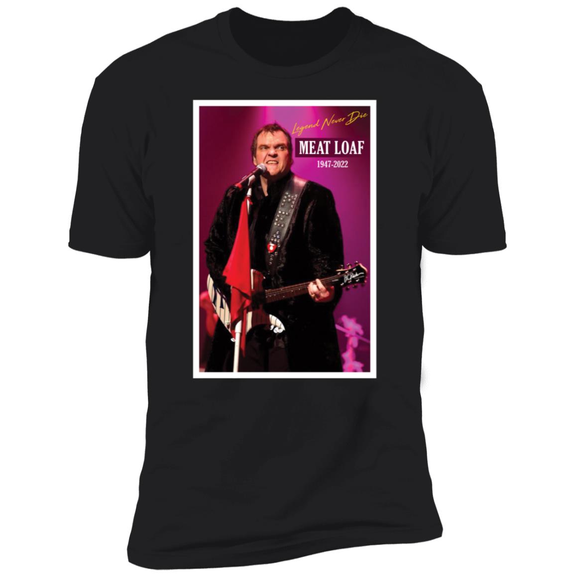 Legend Never Die Meatloaf 1947 2022 Premium SS T-Shirt