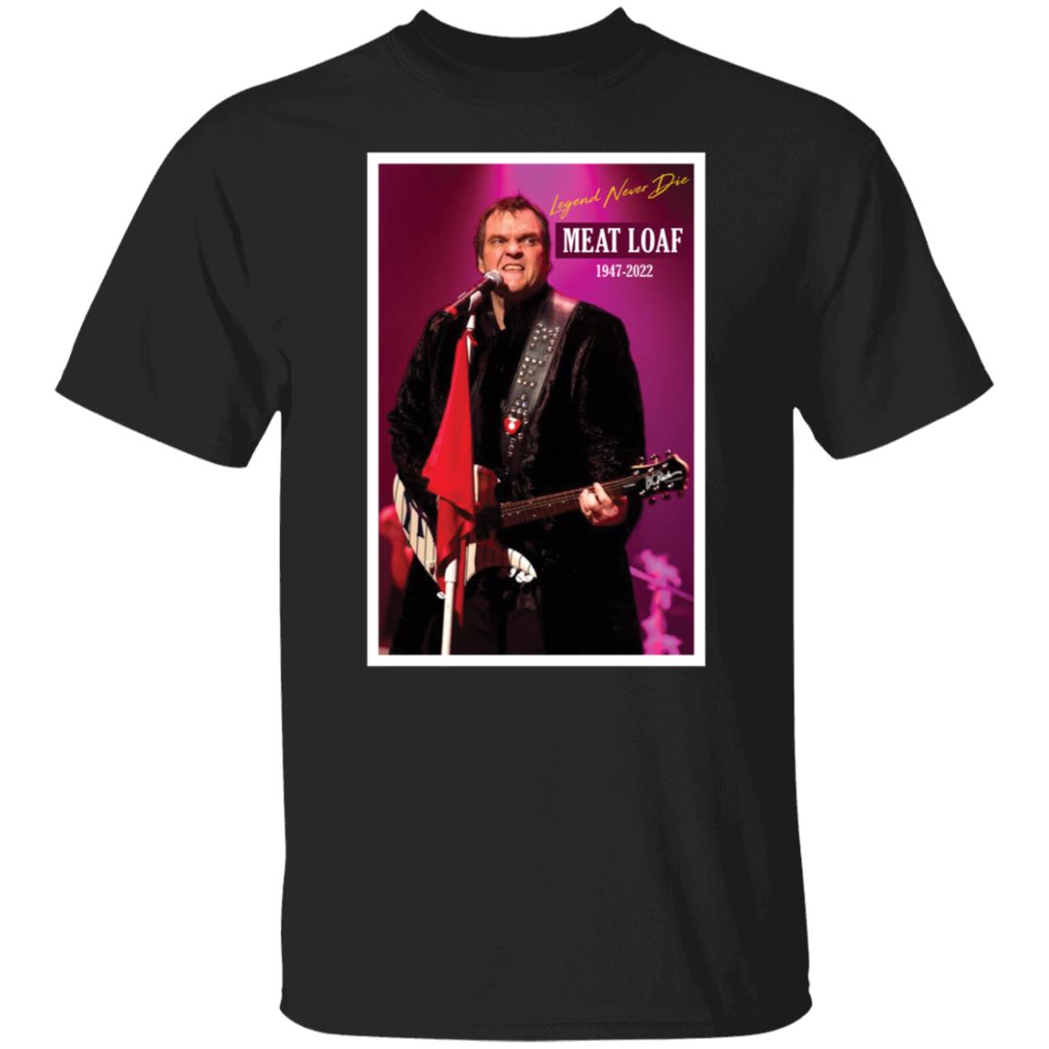 Legend Never Die Meatloaf 1947 2022 Shirt