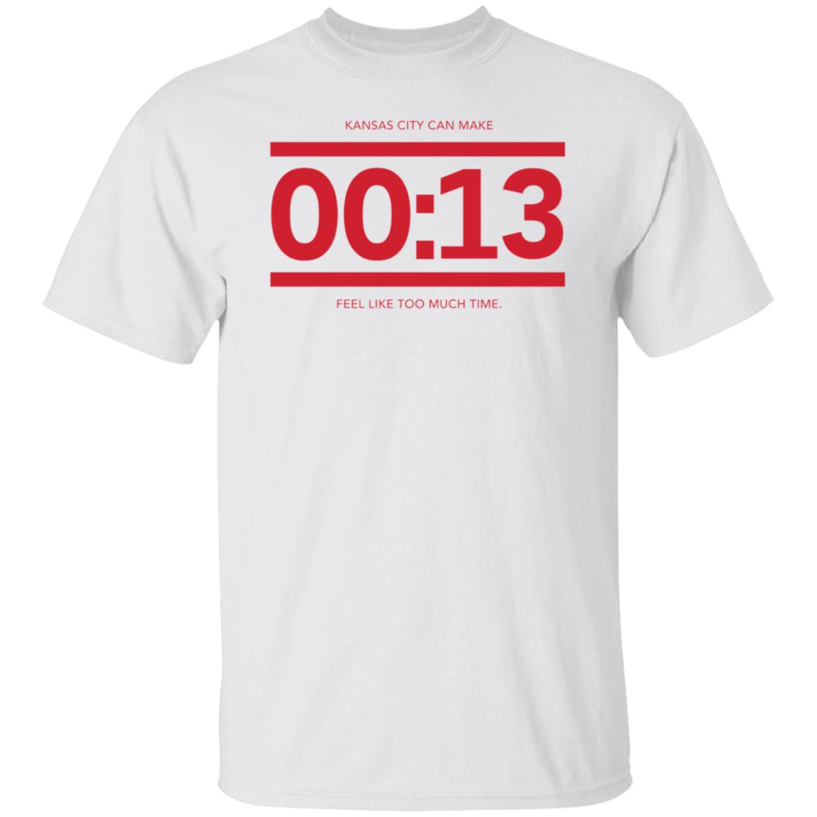 13 Seconds Chiefs Shirt