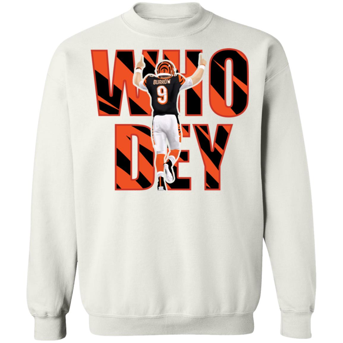 Joe Burrow Who Dey Sweatshirt