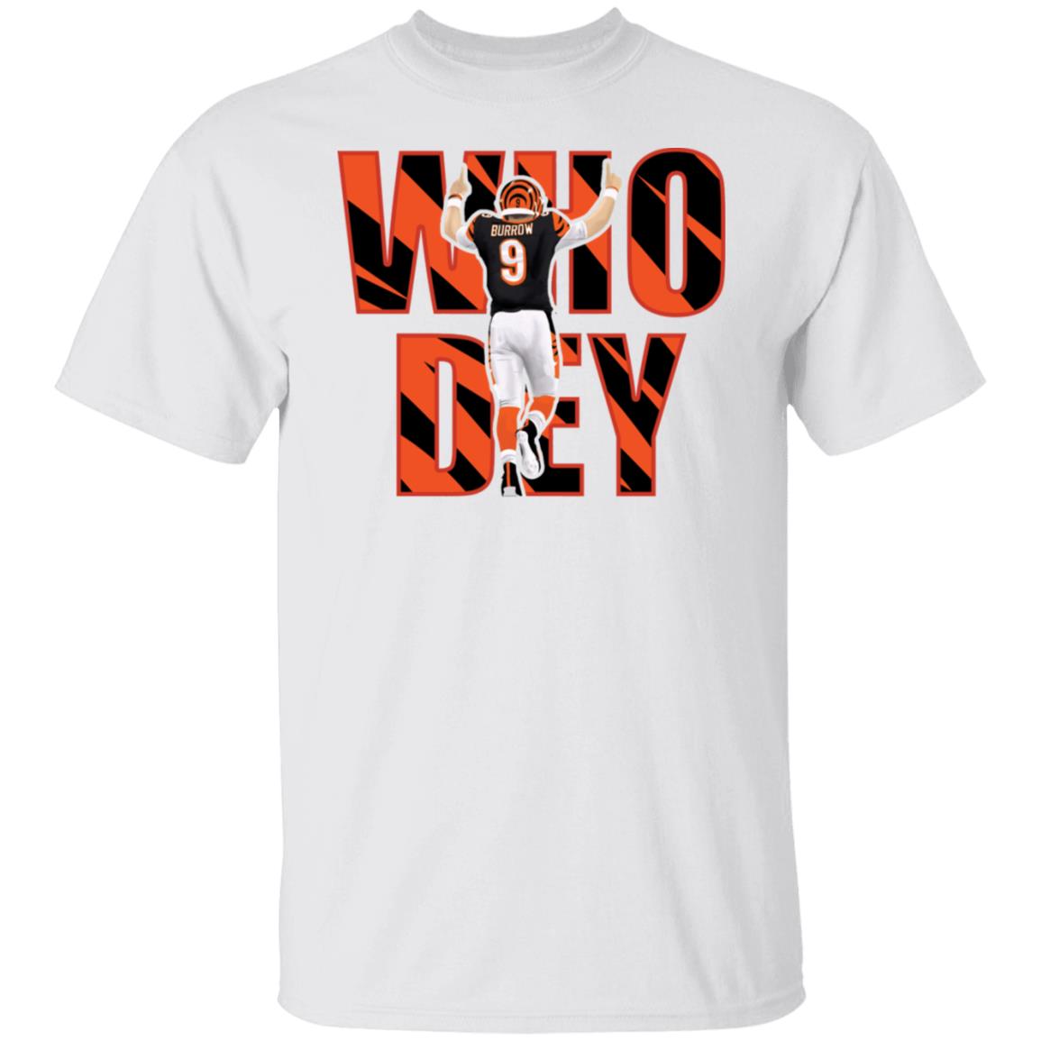 Joe Burrow Who Dey Shirt