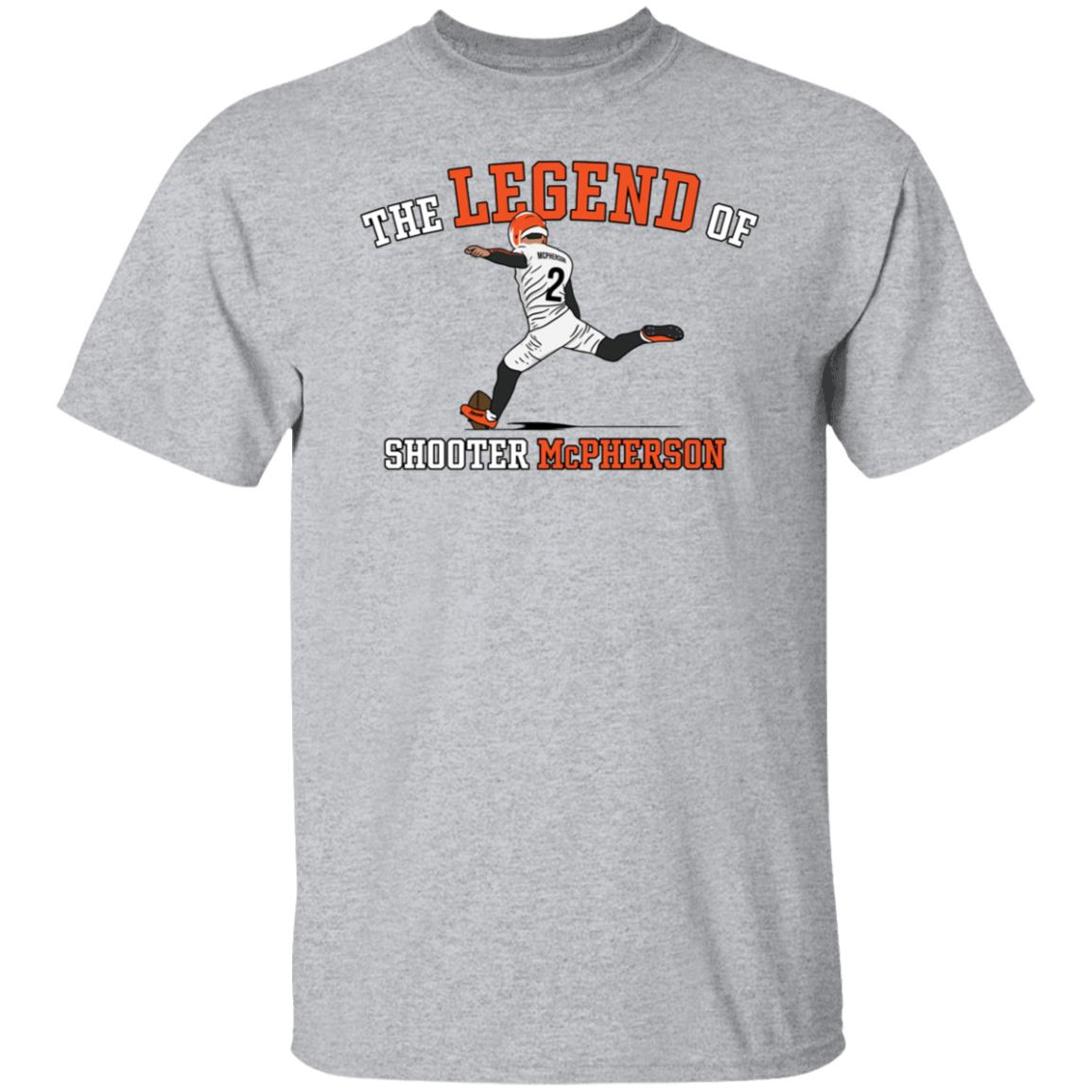 Evan Mcpherson The Legend Of Shooter Mcpherson Shirt