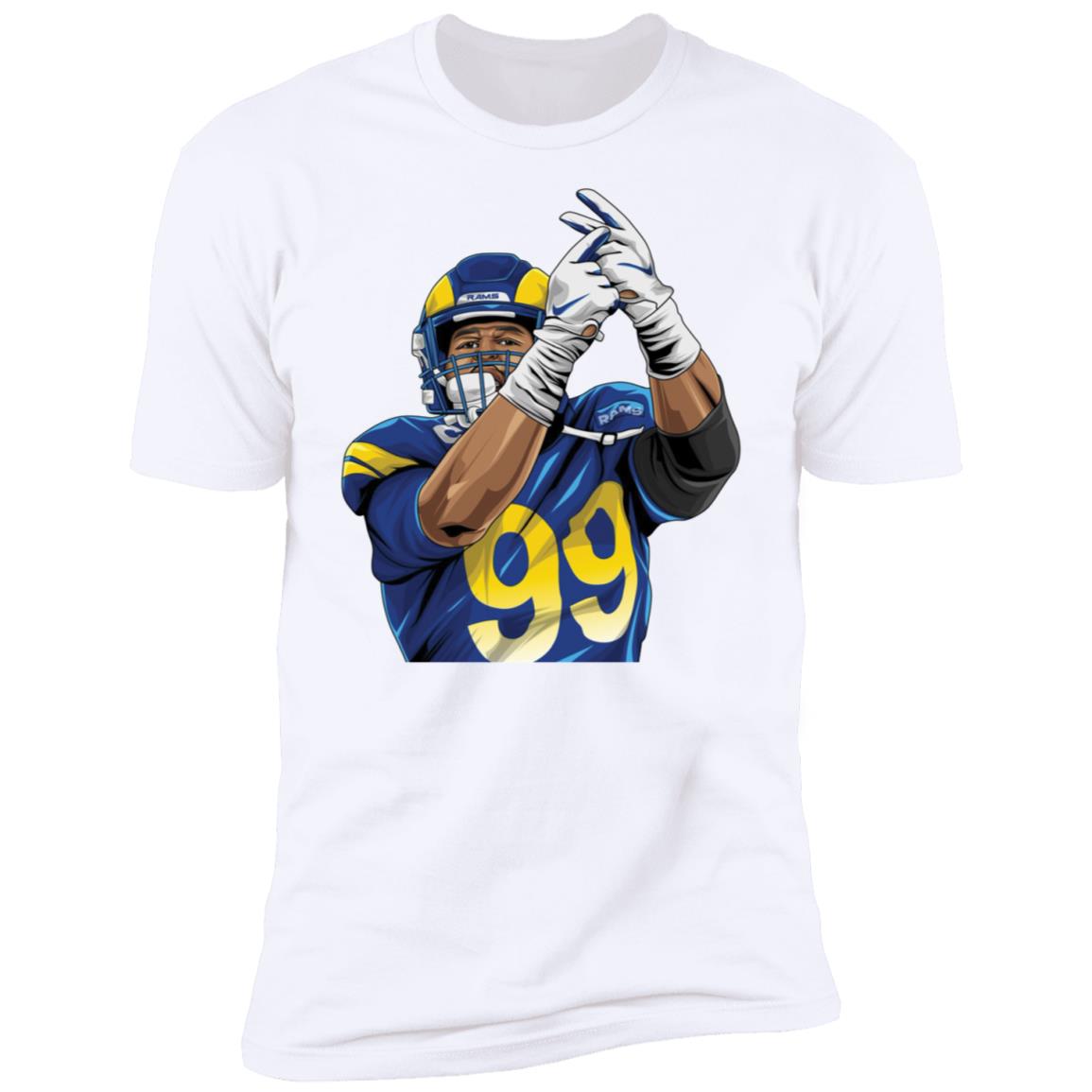 Aaron Donald 99 Rams House Premium SS T-Shirt