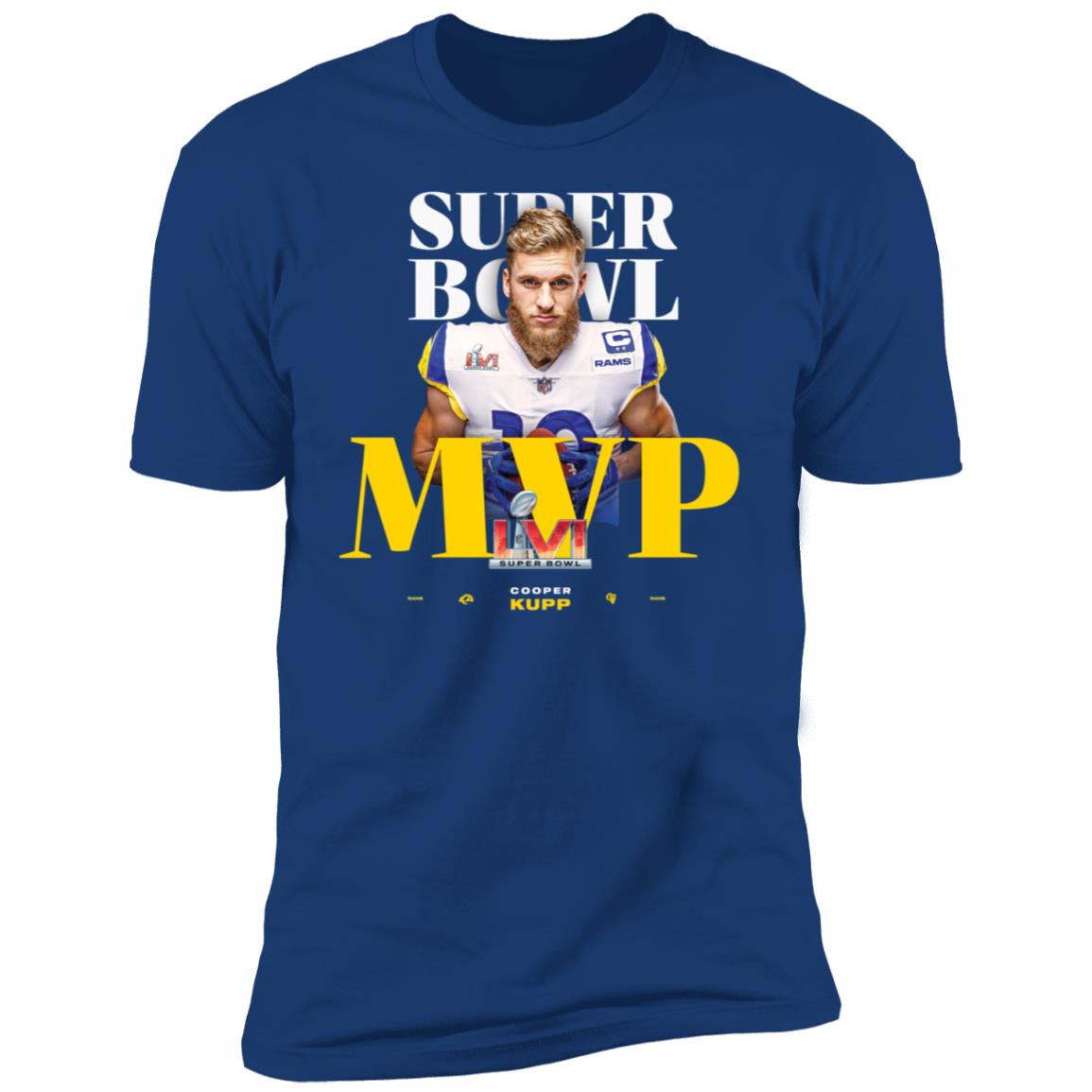 Cooper Kupp Super Bowl 56 Lvi MVP Premium SS T-Shirt
