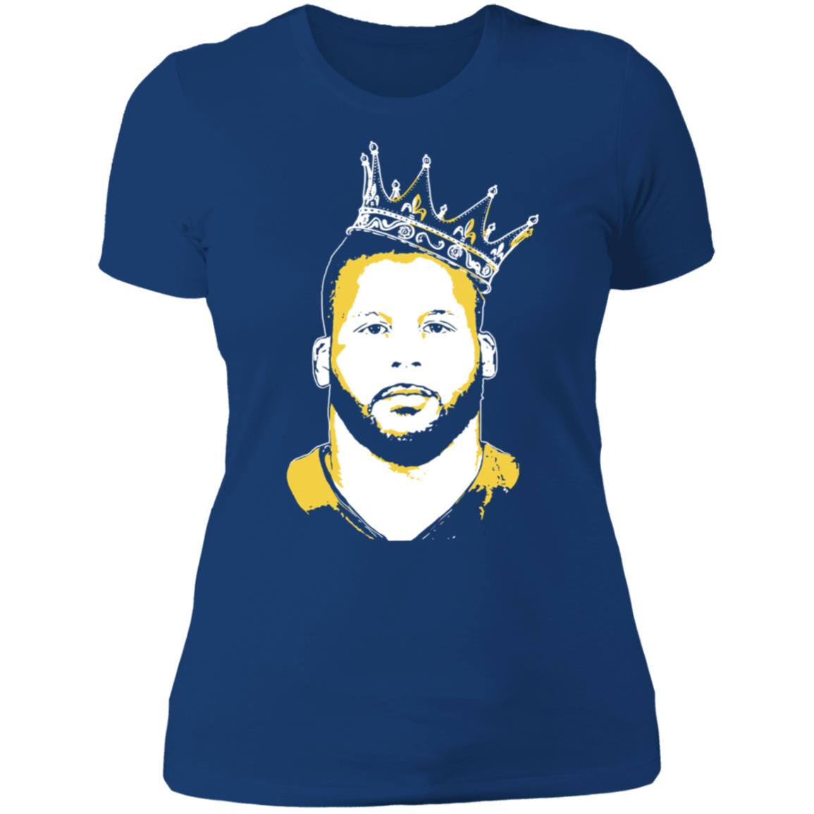 Aaron Donald King Ladies Boyfriend Shirt