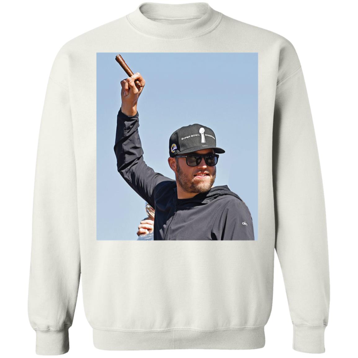 Matthew Stafford Cigar Sweatshirt