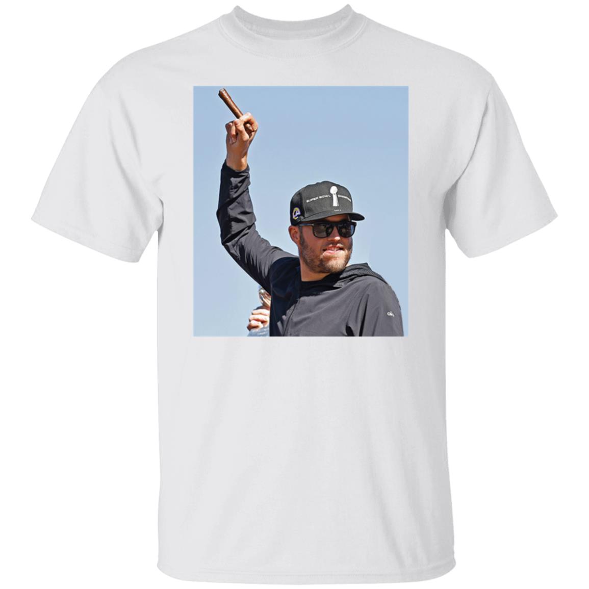 Matthew Stafford Cigar Shirt