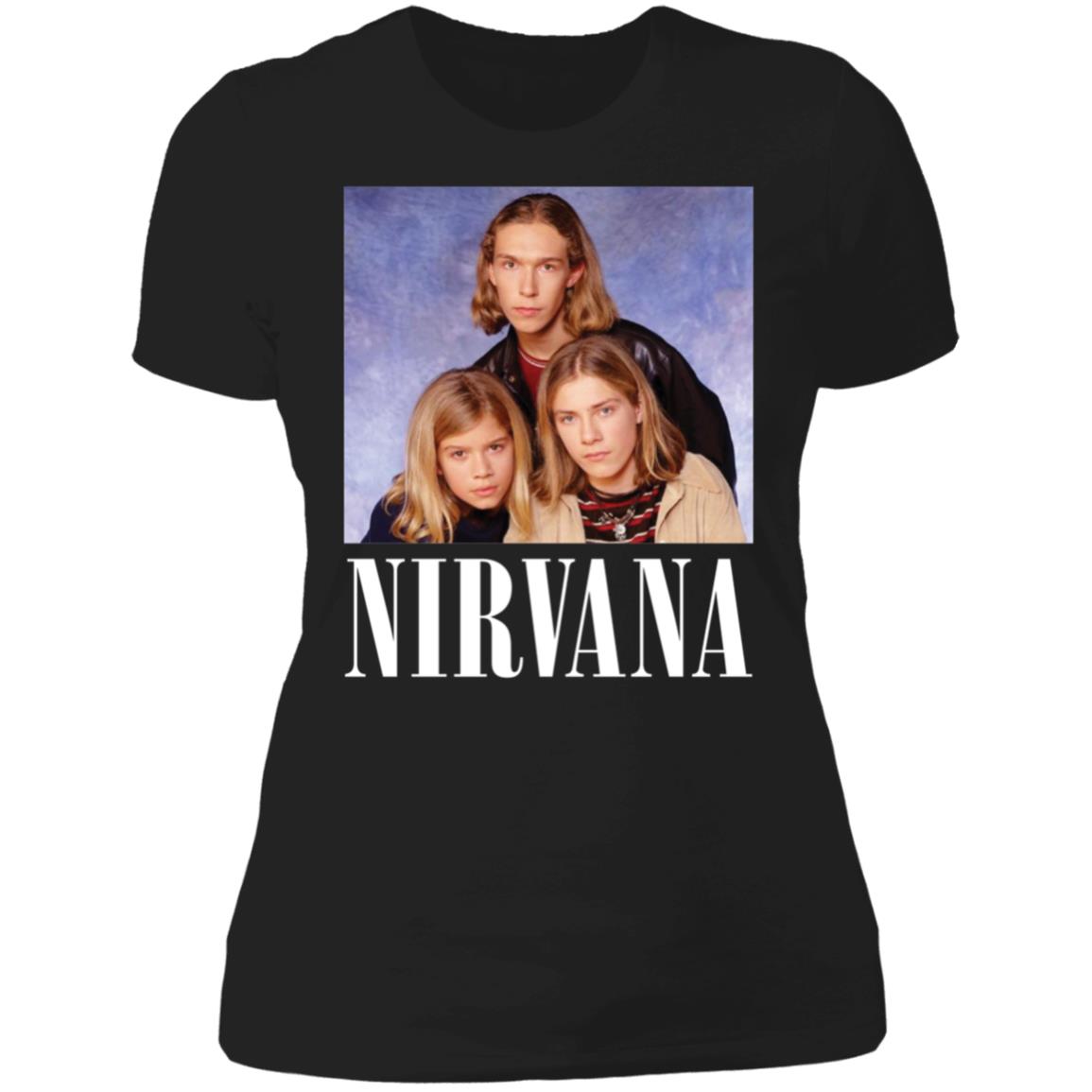 Nirvana Hanson Ladies Boyfriend Shirt