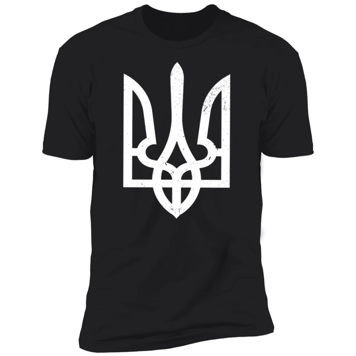 Roman Yaremchuk The Ukrainian Coat Of Arms Premium SS T-Shirt