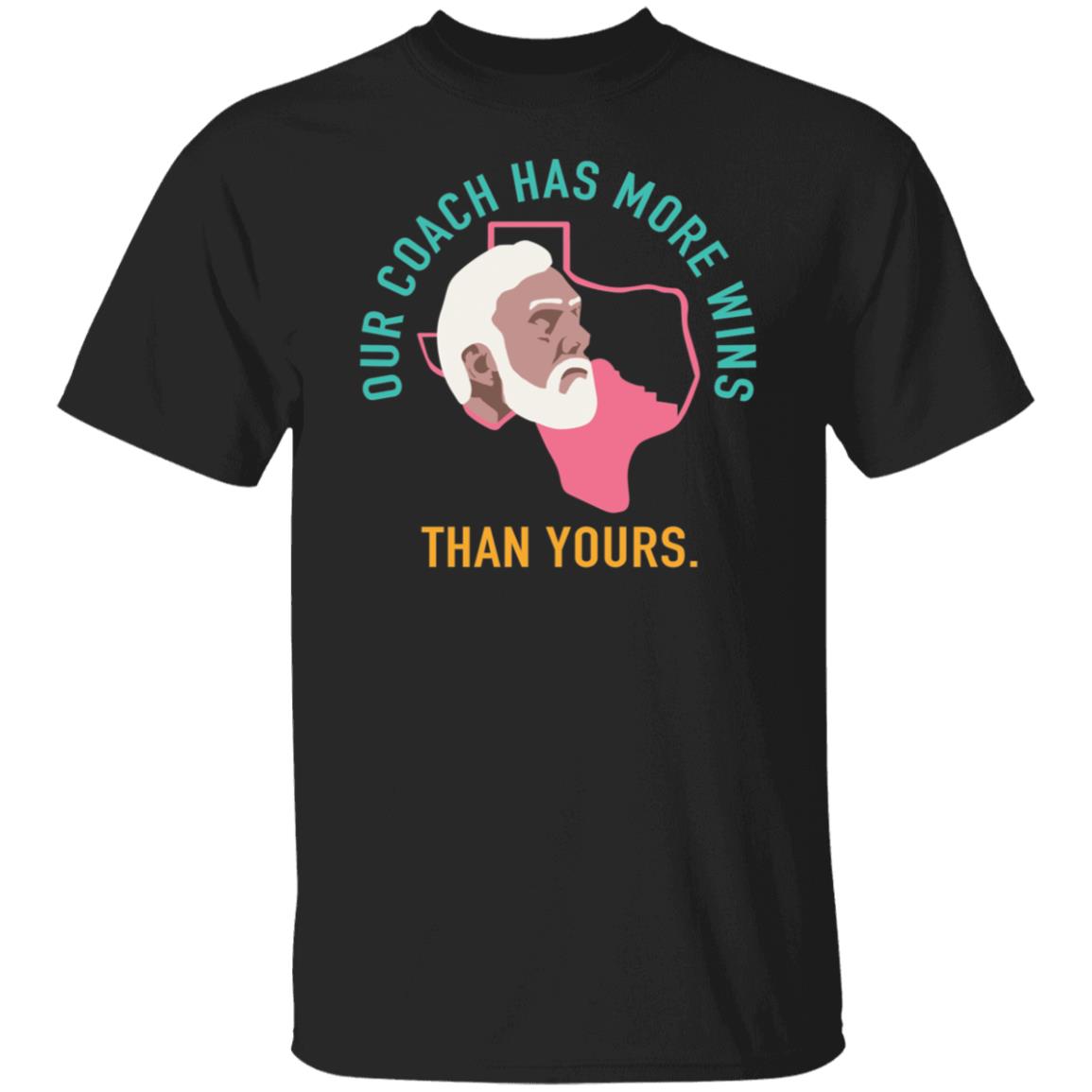 Gregg Popovich Our Coach Has More Wins Than Yours Shirt