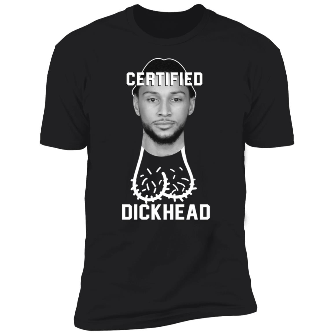 Ben Simmons Certified Dickhead Premium SS T-Shirt