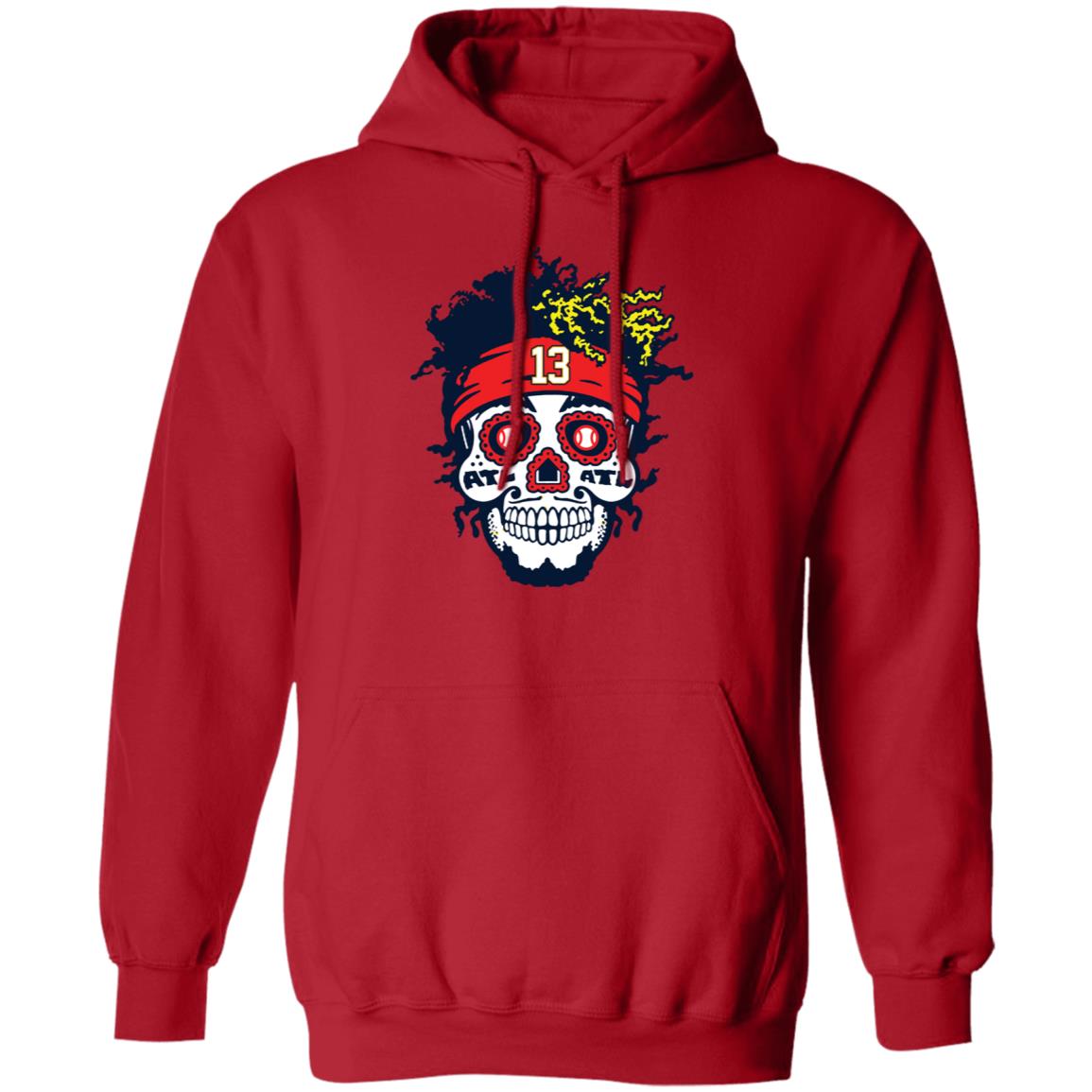 Ronald Acuna Jr Sugar Skull Hoodie