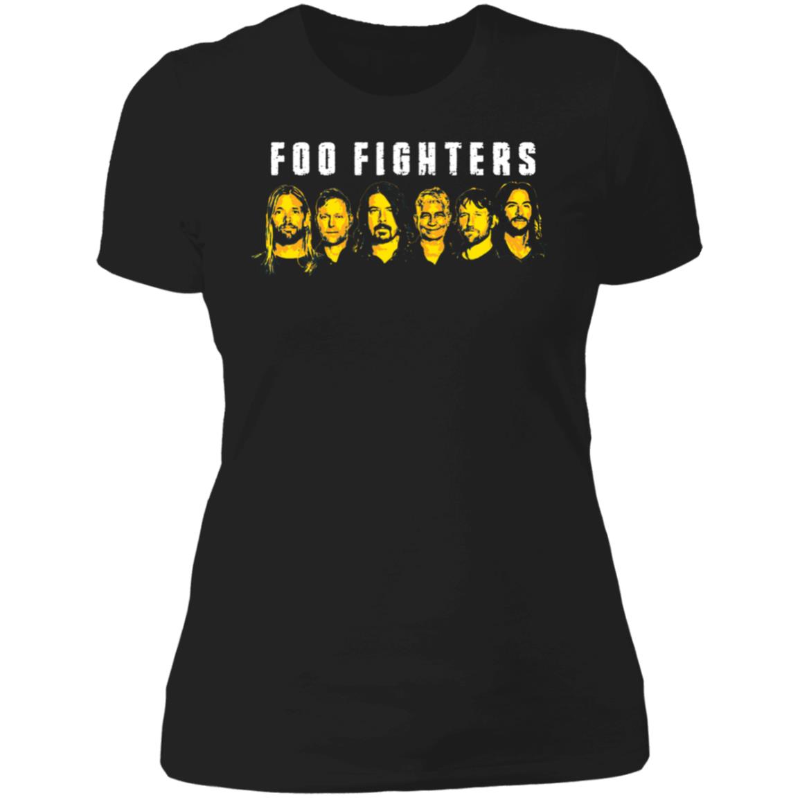 Foo Fighters Taylor Hawkins Ladies Boyfriend Shirt