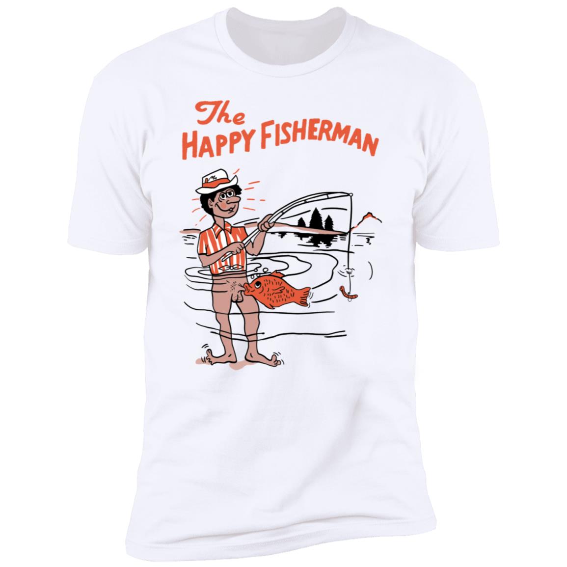 The Happy Fisherman Premium SS T-Shirt