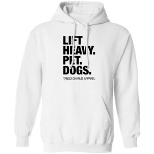 Tango Charlie Apparel Lift Heavy Pet Dogs Hoodie
