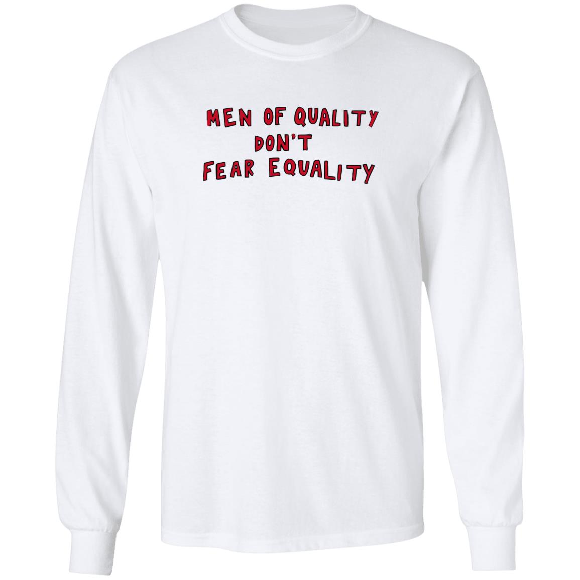 Giannis Antetokounmpo Men Of Quality Don't Fear Equality Long Sleeve Shirt