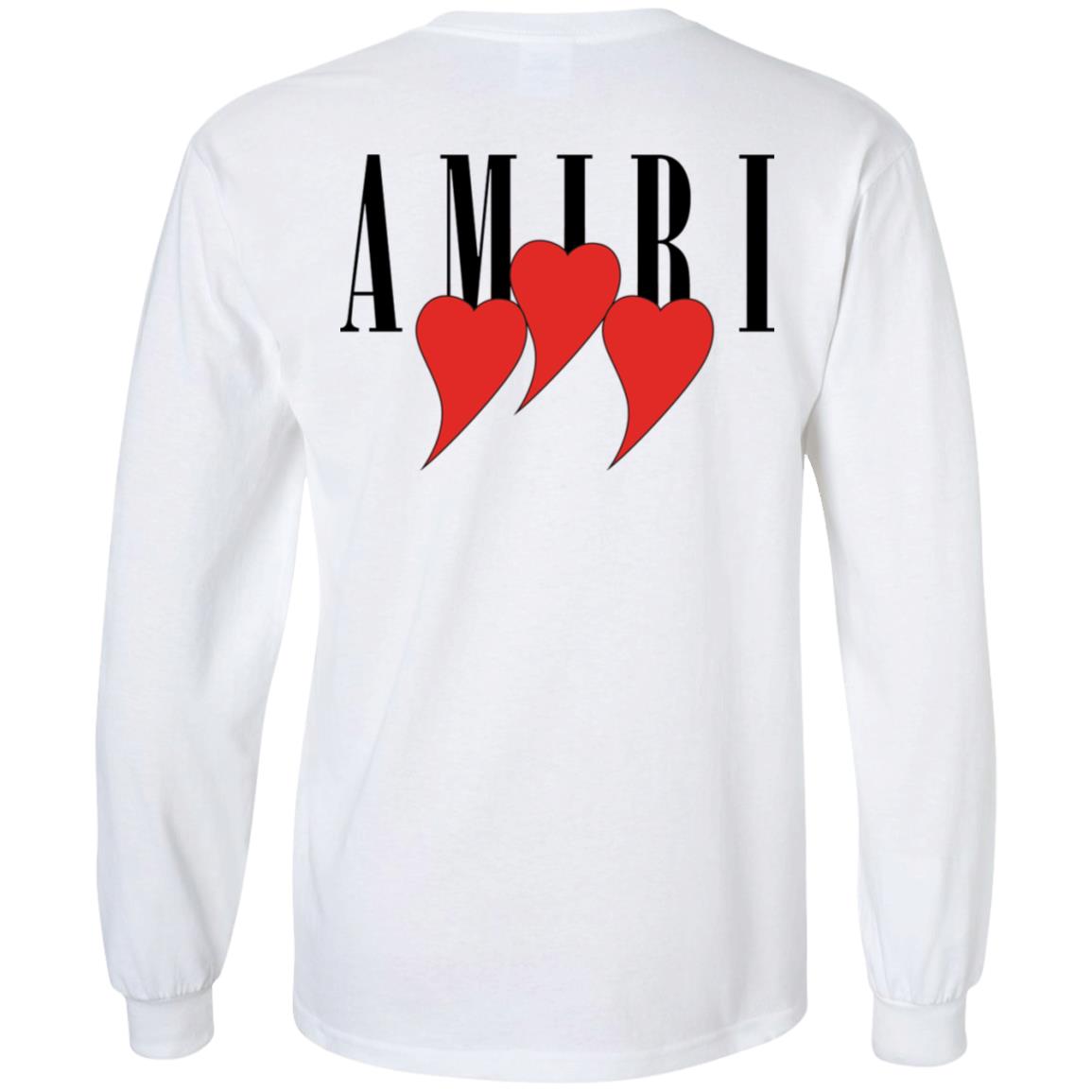 [Back] Amiri Robber Killed Long Sleeve Shirt