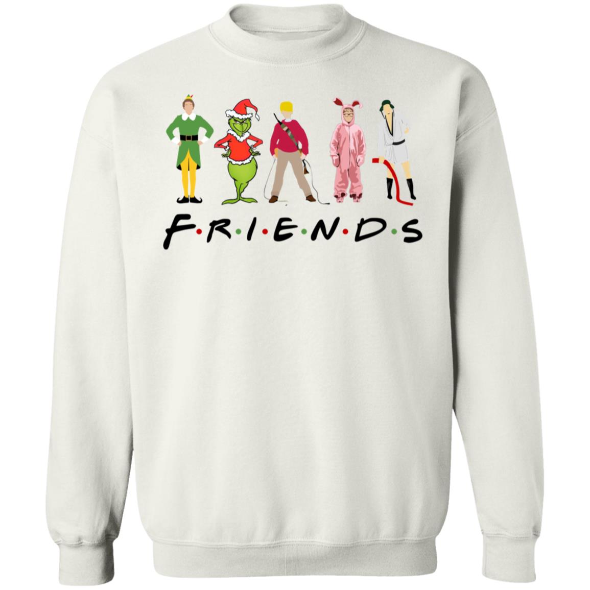 Elf Friends Christmas Sweatshirt