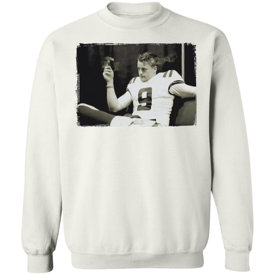 Joe Burrow Smoking Cigar Sweatshirt