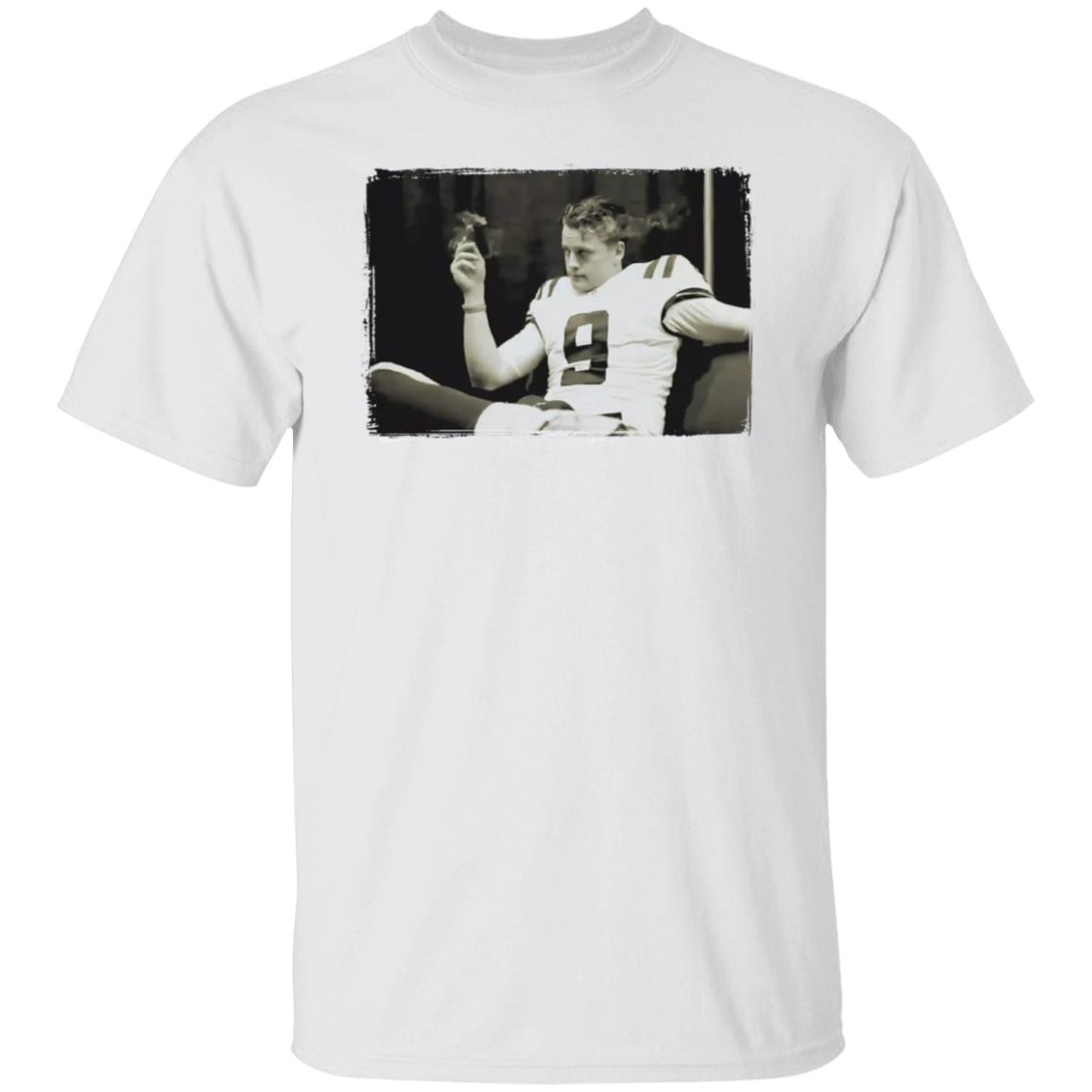 Joe Burrow Smoking Cigar Shirt