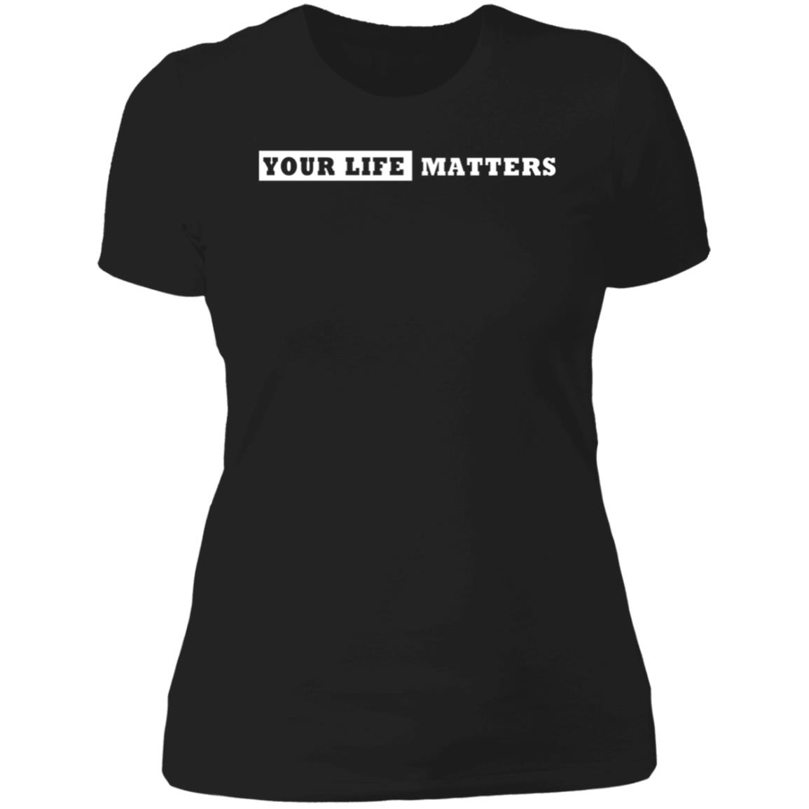 Dak Prescott Your Life Matters Ladies Boyfriend Shirt