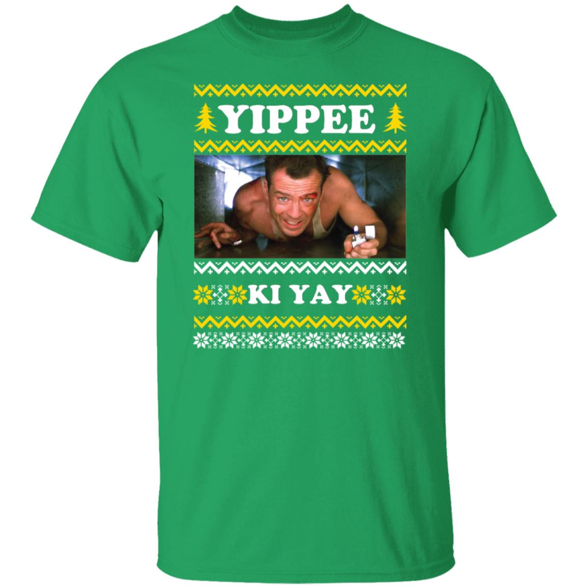 Die Hard Yippee Ki Yay Christmas Shirt