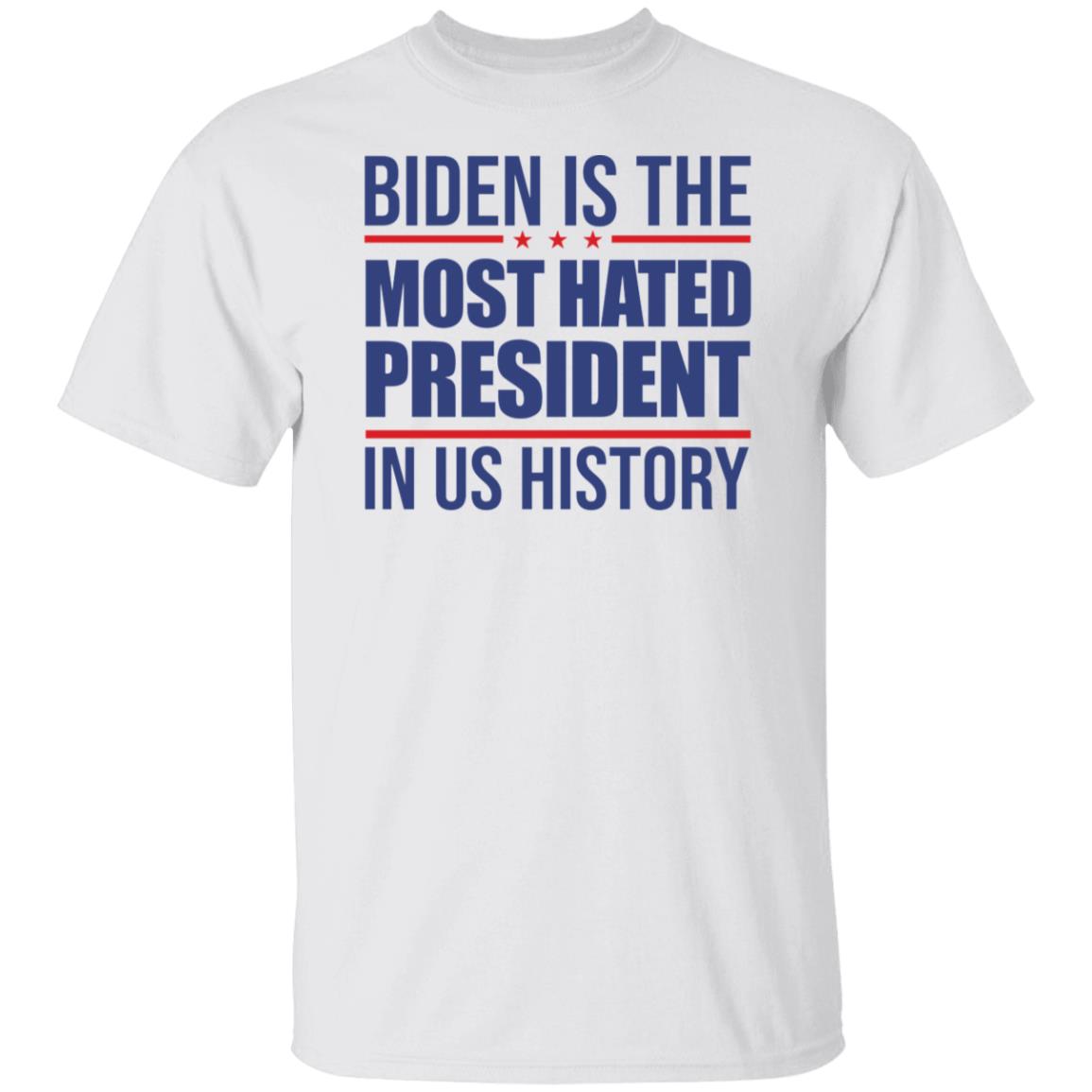 Biden Is The Most Hated President In US History Shirt