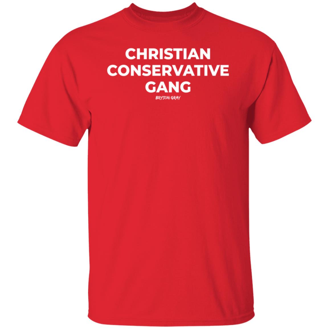 Bryson Gray Christian Conservative Gang Shirt