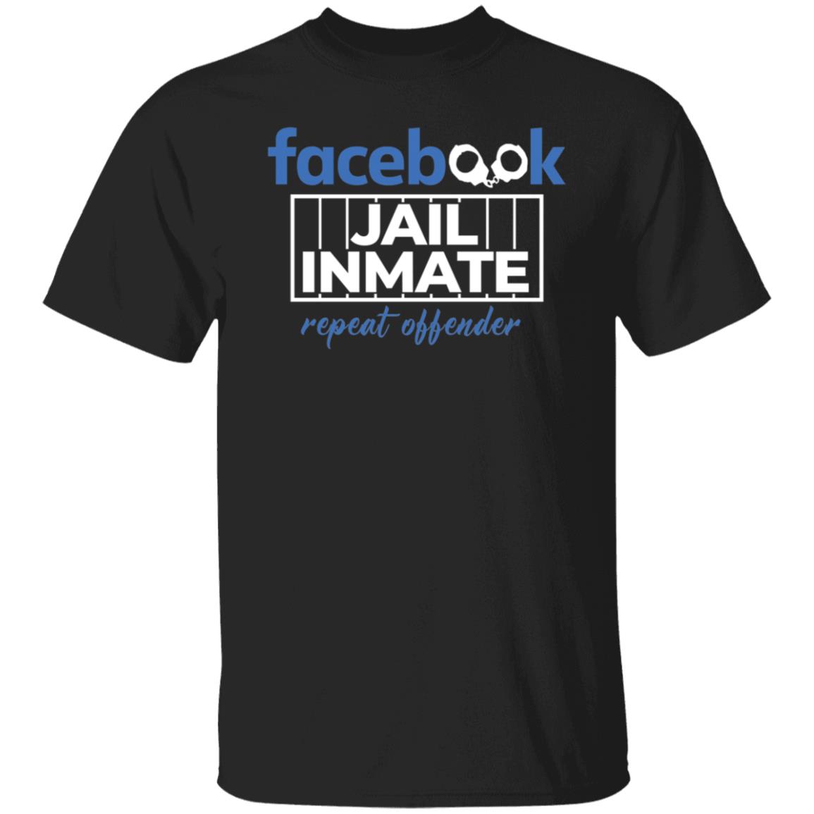 Facebook Jail Inmate Repeat Offender Shirt