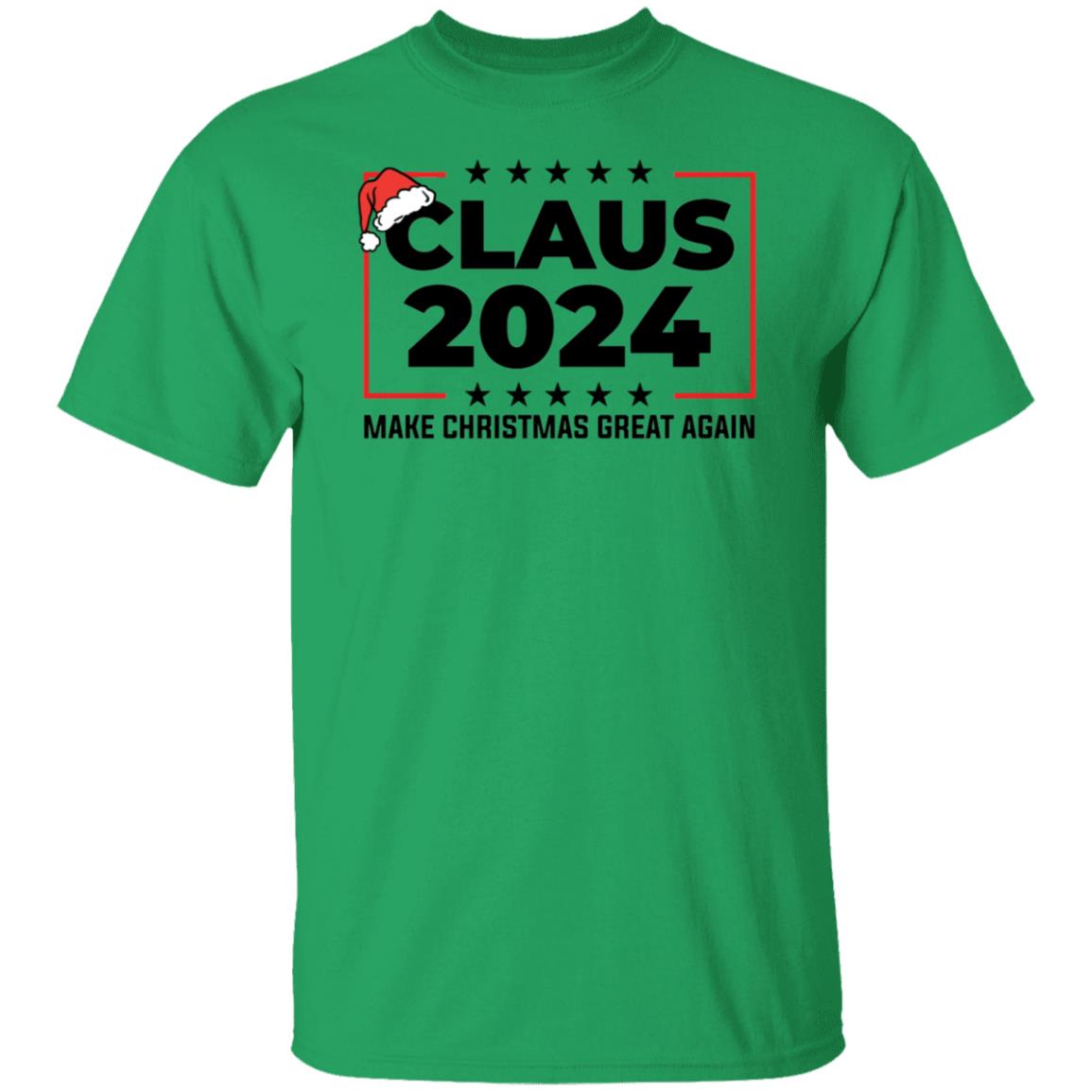 Claus 2024 Make Christmas Great Again Shirt