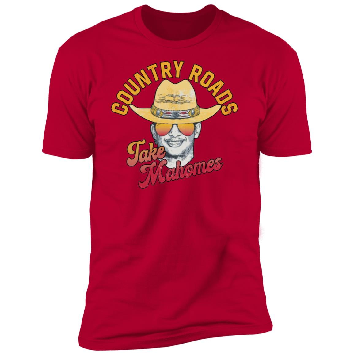 Country Roads Take Mahomes Premium SS T-Shirt