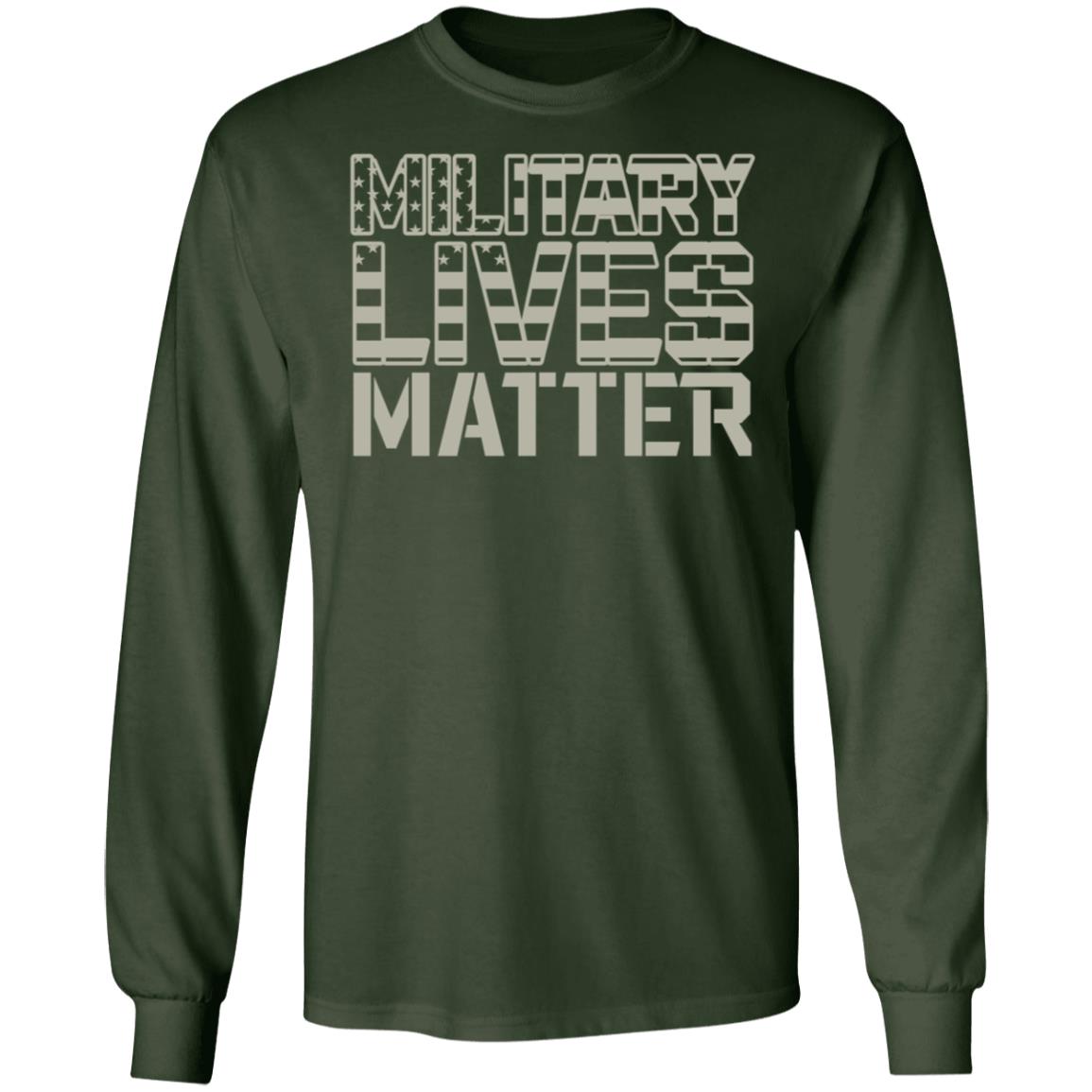Jason Aldean Military Lives Matter Long Sleeve Shirt